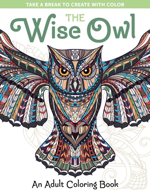 Coloring Book for Adults: Amazing Owls: Owls Coloring Book with