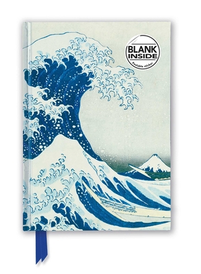 Hokusai: The Great Wave (Foiled Blank Journal) Cover Image