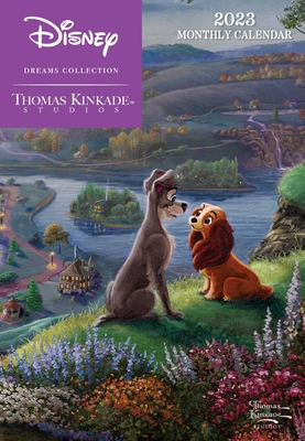 Disney Dreams Collection by Thomas Kinkade Studios: 12-Month 2023 Monthly Pocket By Thomas Kinkade Cover Image