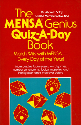 The Mensa Genius Quiz-a-day Book Cover Image