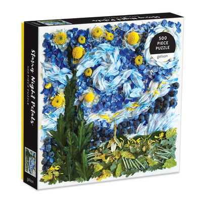 Starry Night Petals 500 Piece Puzzle By Bridget Collins (Artist) Cover Image