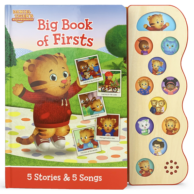 Daniel Tiger Big Book of Firsts: 5 Stories & 5 Songs Cover Image
