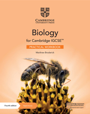Cambridge Igcse(tm) Biology Practical Workbook with Digital Access (2 Years) [With Access Code] (Cambridge International Igcse) By Matthew Broderick Cover Image