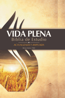 RVR 1960 Vida Plena Biblia de Estudio - Tapa dura con Indice / Fire Bible Hardco ver with Index Cover Image