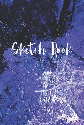 Personalized Blue Artist Sketchbook Notebook