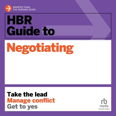HBR Guide to Negotiating Cover Image