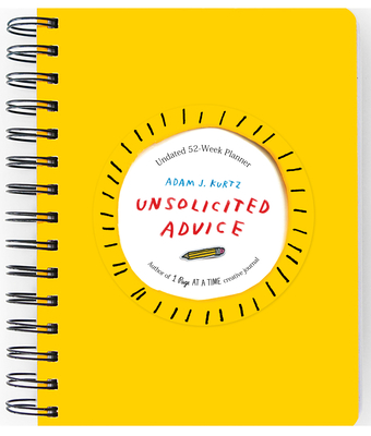Unsolicited Advice Planner: Undated 52 Week Planner Cover Image