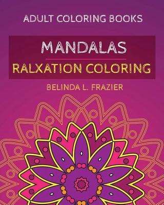 Adult Coloring Book Mandalas
