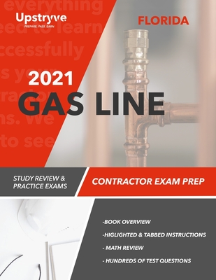 2021 Florida Gas Line Contractor Exam Prep: Study Review & Practice Exams Cover Image