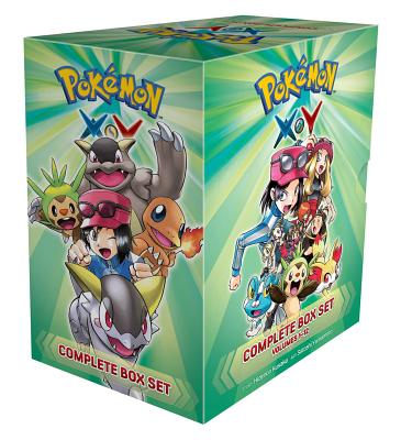 Pokémon X•Y Complete Box Set: Includes vols. 1-12 (Pokémon Manga Box Sets) By Satoshi Yamamoto (Illustrator), Hidenori Kusaka Cover Image