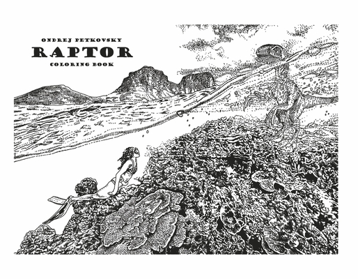 Raptor: Coloring Book By Ondrej Petkovsky Cover Image
