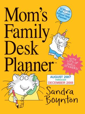 Mom's Family Desk Planner Calendar 2018