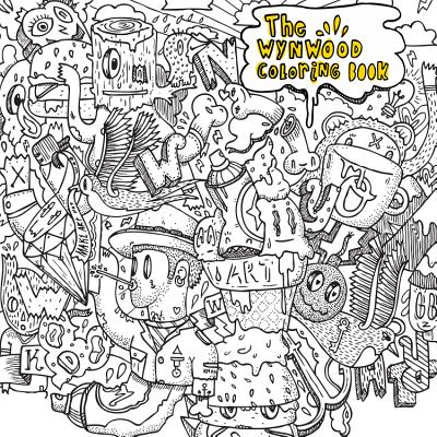 The Wynwood Coloring Book 1 By Diego Orlandini Cover Image