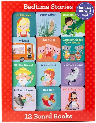 Bedtime Stories (12 Book Set ) (Early Learning) By Little Grasshopper Books, Stacy Peterson (Illustrator), Publications International Ltd Cover Image