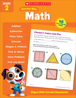 Scholastic Success with Math Grade 2 Workbook By Scholastic Teaching Resources Cover Image