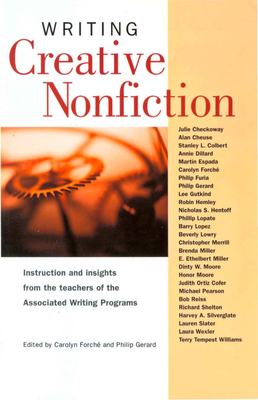 Writing Creative Nonfiction By Philip Gerard (Editor) Cover Image
