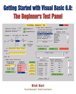 Getting Started With Visual Basic 6.0: The Beginner's Test Panel Cover Image