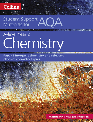 AQA A Level Chemistry Year 2 Paper 1 (Collins Student Support Materials) By Collins UK Cover Image