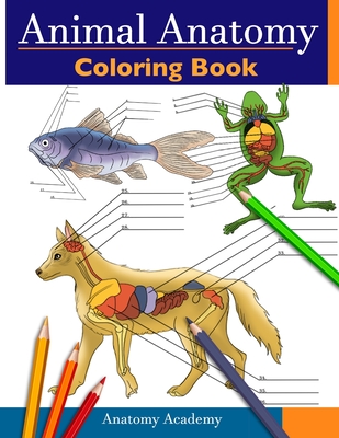 Animal Anatomy Coloring Book: Incredibly Detailed Self-Test Veterinary  Anatomy Color workbook Perfect Gift for Vet Students & Animal Lovers  (Paperback) | Malaprop's Bookstore/Cafe