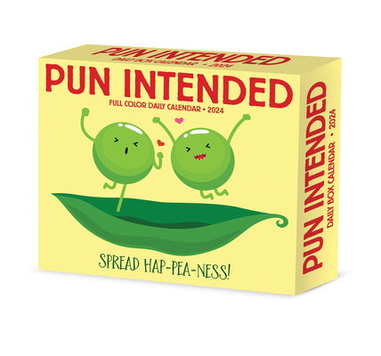 Pun Intended 2024 6.2 X 5.4 Box Calendar By Willow Creek Press Cover Image