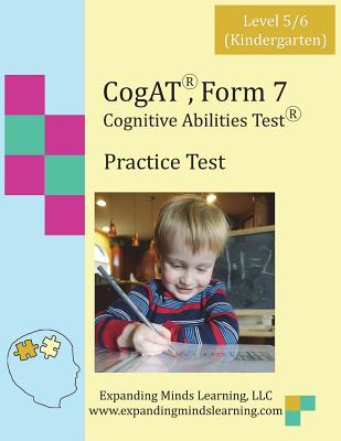 CoGAT Form 7 Practice Test: Level 5/6 (Kindergarten) Cover Image
