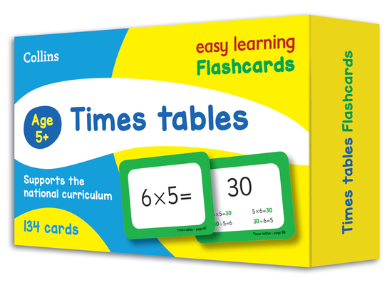 Times Tables Flashcards (Collins Easy Learning KS2)