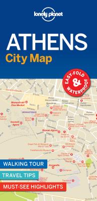 Lonely Planet Athens City Map Cover Image