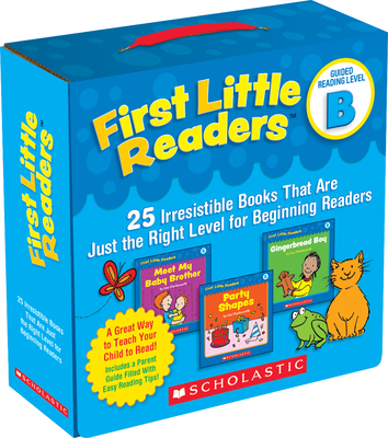 First Little Readers: Guided Reading Level B (Parent Pack): 25 Irresistible Books That Are Just the Right Level for Beginning Readers Cover Image