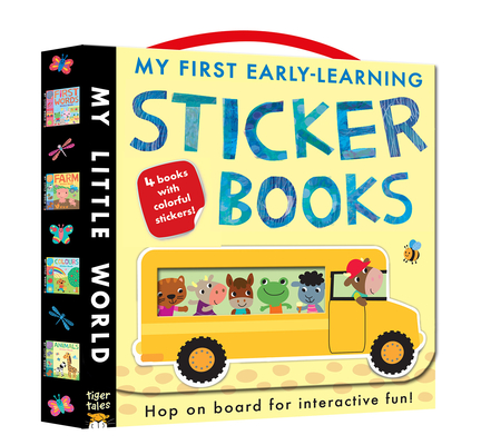 My First Early-Learning Sticker Books Boxed Set (My Little World) Cover Image