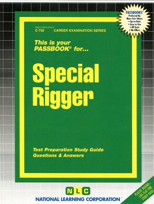 Special Rigger (Career Examination Series #750) By National Learning Corporation Cover Image