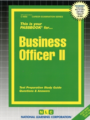 Business Officer II: Passbooks Study Guide (Career Examination Series) By National Learning Corporation Cover Image