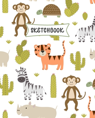 Sketchbook: Zoo Animals Sketch Book for Kids - Practice Drawing and  Doodling - Sketching Book for Toddlers & Tweens (Paperback)