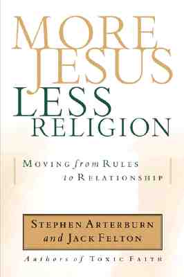 Cover for More Jesus, Less Religion