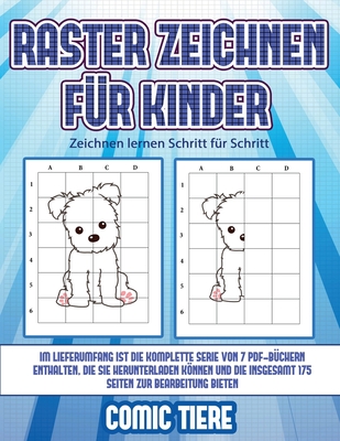 Zeichnen Lernen Schritt Fur Schritt Raster Zeichnen Fur Kinder Comic Tiere Dieses Buch Bringt Kindern Bei Wie Man Comic Tiere Mit Hilfe Von Rast Paperback Politics And Prose Bookstore