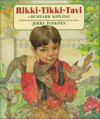Rikki-Tikki-Tavi By Rudyard Kipling, Jerry Pinkney (Illustrator) Cover Image