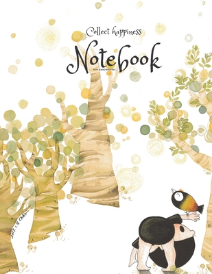Collect happiness notebook for handwriting ( Volume 12)(8.5*11) (100 pages): Collect happiness and make the world a better place. Cover Image