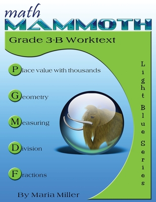 Math Mammoth Grade 3-B Worktext Cover Image