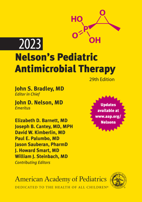 2023 Nelson's Pediatric Antimicrobial Therapy Cover Image