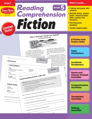 Reading Comprehension: Fiction, Grade 5 Teacher Resource Cover Image