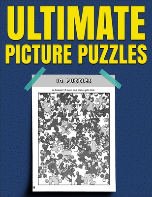 Ultimate Picture Puzzles: Spot the Difference Book for Adults By Barton Press Cover Image