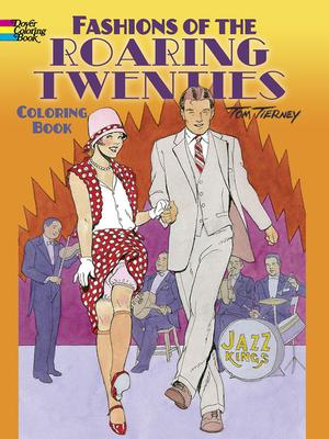 Fashions of the Roaring Twenties Coloring Book (Dover Coloring Books) Cover Image