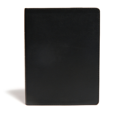 CSB Life Essentials Interactive Study Bible, Black Genuine Leather: 1500 Principles To Live By Cover Image