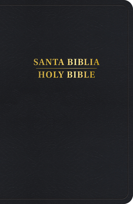 RVR 1960/KJV Biblia bilingüe tamaño personal, negro imitación piel con índice (2024 ed.) Cover Image