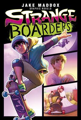 Strange Boarders (Jake Maddox Graphic Novels) By Fernando Cano (Cover Design by), Berenice Muniz (Illustrator), Jake Maddox Cover Image