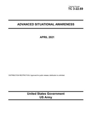 Training Circular TC 3-22.69 Advanced Situational Awareness April 2021 Cover Image