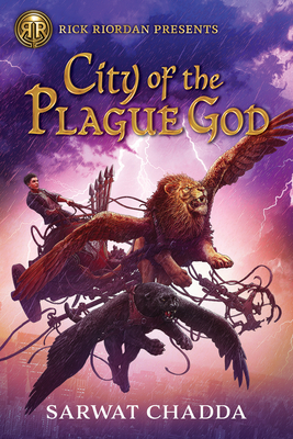 Cover for Rick Riordan Presents City of the Plague God (The Adventures of Sik Aziz Book 1)