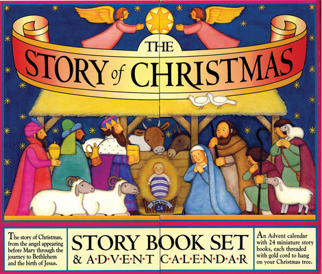 The Story of Christmas Story Book Set and Advent Calendar By Carolyn Croll, Workman Calendars (With) Cover Image