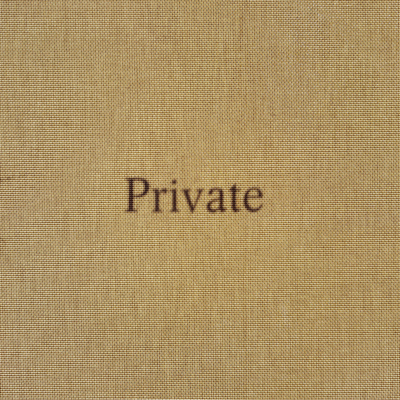 Tod Lippy: Private Cover Image