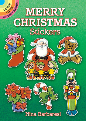 Merry Christmas Stickers (Dover Little Activity Books Stickers) By Nina Barbaresi Cover Image