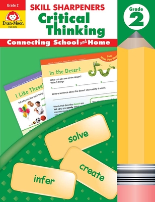 Skill Sharpeners: Critical Thinking, Grade 2 Workbook Cover Image